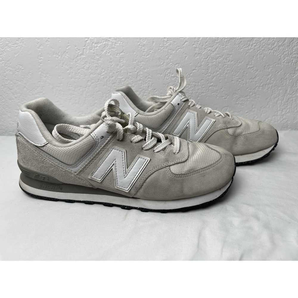 New Balance 574 Encap Sz 10D Womens  Sneaker Gray Suede Running Shoes